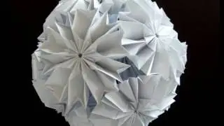 How to make a Cherry Blossom Ku-Kusudama