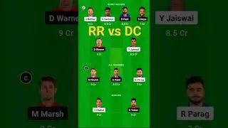 RR vs DC ipl match #ipl #dream11 #match
