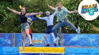 Live am Set - Laura und Johannes zeigen den krass nass! Parcours 2022