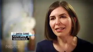Dr Amira Sanki, Specialist Plastic surgeon features on The Project channel 10