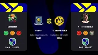 eFootball 2026 mobile Vs Gamesten🔥Defeat Game !!😌🙄