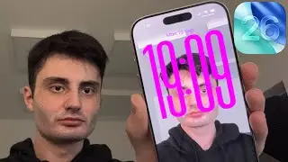 How To Change Clock Size on iPhone iOS 26 ✅ Change Size of Time  / Extend Clock iOS26 🔥
