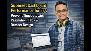 Superset Dashboard Performance Tuning: Prevent Timeouts with Pagination, Tabs & Dataset Design