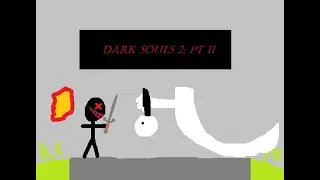 A Poison Swamp Destroying Idiot Battles A Headless Snake-Person In Dark Souls 2