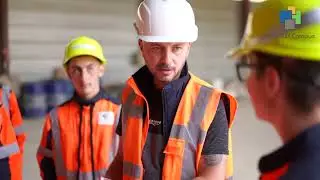 J&eacute;r&eacute;mie, apprenti en BP Conducteur d'engins &agrave; l'UNICEM Campus