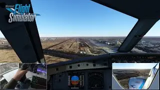 MSFS 2020 | Amazing views over Kuwait | OKBK | Microsoft flight simulator 2020 | Trustmaster view