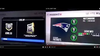 Madden 18 |::| MUT 1040 Level 33 during Weekend League Week 9