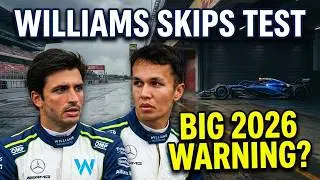 Williams Misses Barcelona Test: Big Blow for 2026?
