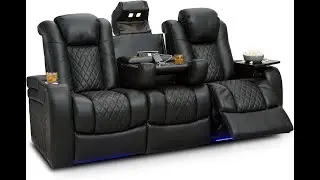 Seatcraft Anthem Home Theater Seating Review | Italian Leather, Power Recline & USB Charging