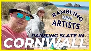 Rambling Artists, Episode 3: Slate Painting in Cornwall