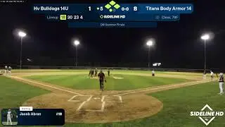 Titans Body Armor 14u vs Hv Bulldogs 14u 8-16-2025