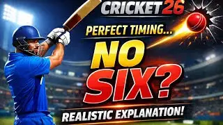 Cricket 26 Batting Tutorial | Perfect Timing ≠ Guaranteed Six 😱