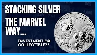 Stacking Marvel Silver Coins....