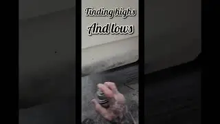 Block sanding with guide coat #automobile #shorts #shortvideo #shortsfeed #Autobody