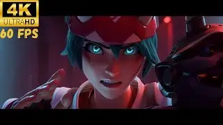 Overwatch 2 Animated Short &ldquo;Kiriko&rdquo; Fight [4k 60fps]