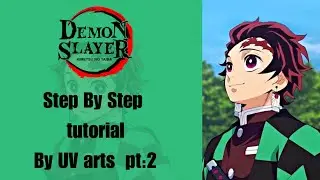 How to draw tanjiro kamado | demon slayer | STEp by step | tutorial 