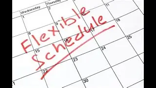 Unexpected benefits of flexible schedule