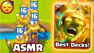ASMR GAMING | TOP 5 Hero Goblins Decks In Clash Royale!!! Relaxing Whispering 💤💤💤
