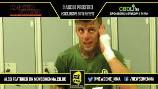 Caged Steel 21 - Post Fight Interview: Marcin Prostko talks to Adam Newsome