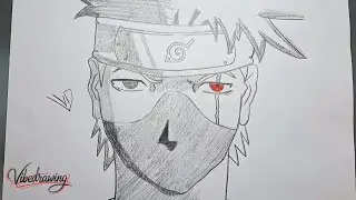 How to Draw Kakashi Hatake / Learn to draw Naruto