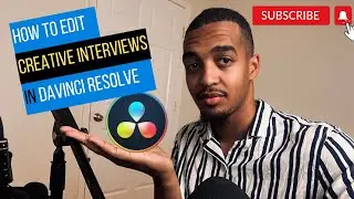 How I EDIT a Creative Interview in Davinci Resolve