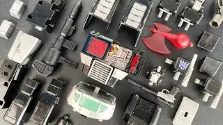NEMESIS PRIME! Stopmotion Build & Play | Transformers War for Cybertron | Yolopark AMK PRO Model Kit