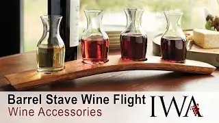 Unboxing Barrel Stave Wine Flight Tasting Set