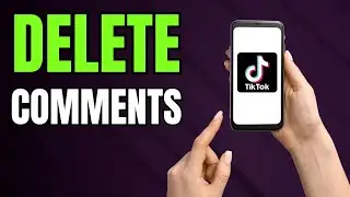 How to DELETE a TikTok Comment in SECONDS!