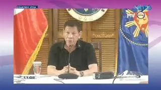 WATCH: President Rodrigo Duterte addresses the nation (August 17, 2020)