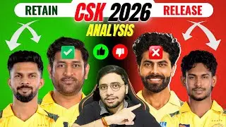 CSK Released Players list ahead of IPL 2026 Auction | CSK Released Players 2026