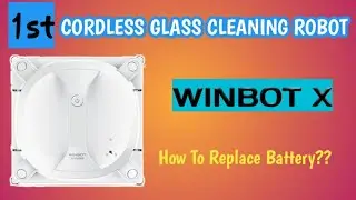 Ecovacs Winbot X. Первый беспроводной робот для мойки стекла