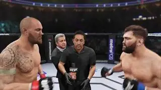 Travis Brown vs. Andrei Arlovski (EA sports UFC 2) - CPU vs. CPU - Crazy UFC 👊🤪