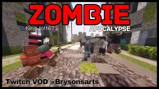 Zombie Apocalypse with my friend! Twitch VOD