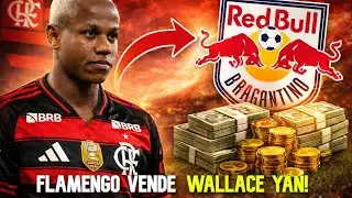 VENDA DE WALLACE YAN FOI BOA PARA O FLAMENGO? VEJA VALORES DA NEGOCIA&Ccedil;&Atilde;O