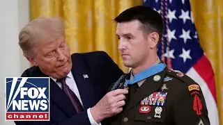 Trump presents Medal of Honor to Army Sergeant Major Thomas Payne