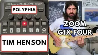 ZOOM G1X FOUR - How to get TIM HENSON Tone - Guitar Patch