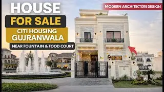 5 Marla Modern Classic Design House For Sale | Semi Furnished | Citi Housing Gujranwala