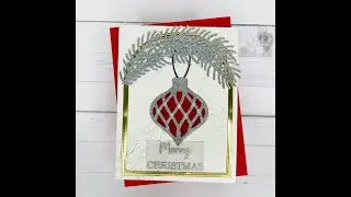 Easy Ornament Christmas Card and Tags!  SD 480p