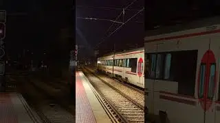 Tren 447 rebasando la se&ntilde;al luminosa de parada (Roja) 🔴🚦