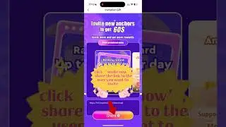 Joyo Live Invitation Task 60$ per invitation max reward inviter
