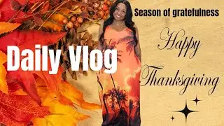 FitFab Over 50: Thanksgiving Vlog /Holiday Gratefulness/50+#Hairstylist +Wig Making