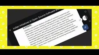 Indian Initiative in Open Source Software and Sharing digital                        Content