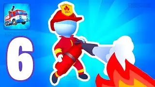Fire idle: Fire truck games Gameplay Walkthrough Part 6 - Tutorial Extinguish The Fire (Android,iOS)