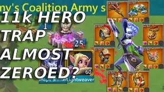 11K Hero Trap CAUGHT Napping In Cav Phal. 11M Troops Gone In One Hit? Lords Mobile.