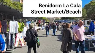 La Cala De finestrat | 4k Walk Tour #reels #costablanca #uk #canada #londonwalk #benidorm #france