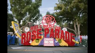 Road Scholar Visits the 2022 Rose Parade Float Decoration Volunteers of South Pasadena