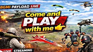 PUBG \ BGMI Payload Mode Live 😱 Fighter jet Pro Skills,Tank,Robot Havercraft & RPG