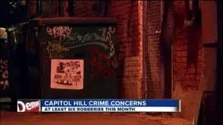 Capitol Hill crime concerns