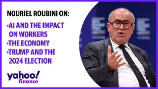 Nouriel Roubini discusses the AI threat to workers, 2024 election, climate change, and the economy