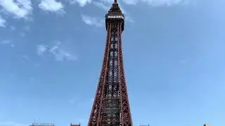 Blackpool Tower 🗼 Comedy Carpet #blackpooltower #Comedycarpet #blackpool 🌊🎡